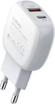Ładowarka LDNIO Ładowarka sieciowa LDNIO A2313C USB, USB-C 20W + kabel USB-C 1