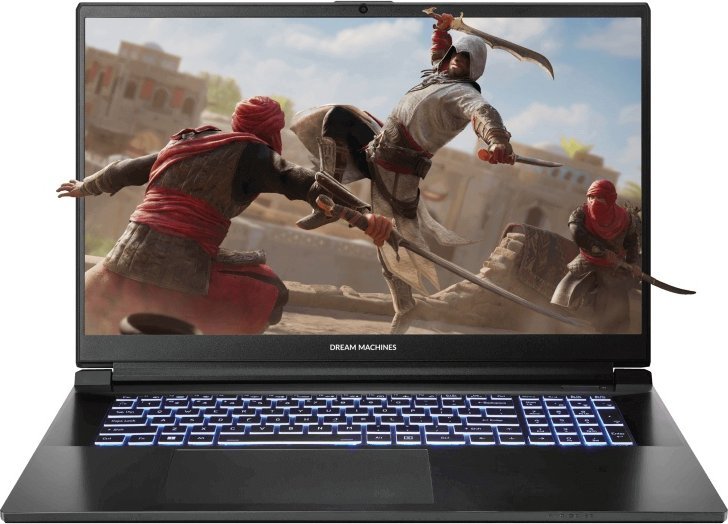 Laptop Dream Machines RG4060-17PL25 i7-13700H / 16 GB / 500 GB / RTX 4060 / 144 Hz 1