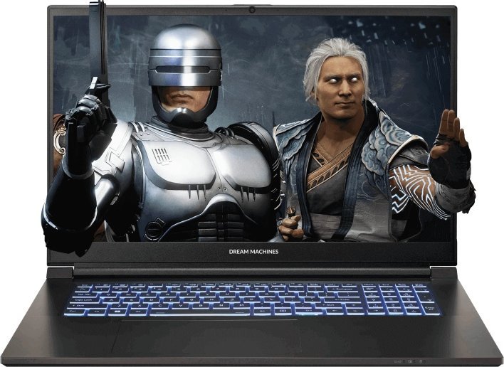 Laptop Dream Machines RG4070-17PL28 i7-13700HX / 16 GB / 1 TB / RTX 4070 / 144 Hz 1