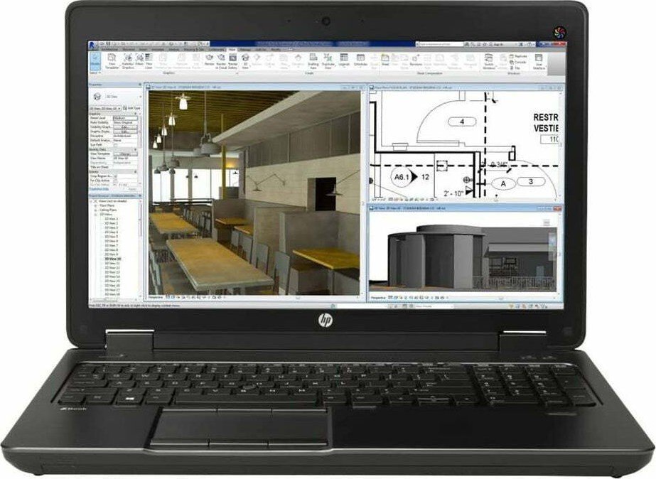 Laptop HP Zbook 15 i5-4330M 8GB 256GB FHD Nvidia Quadro K1100M Windows 11 Pro 1