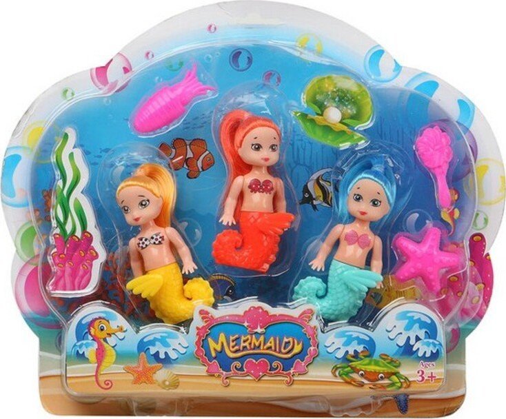 BigBuy Fun Lalka Syrenka 118275 1