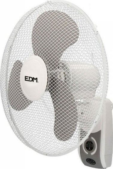 Wentylator EDM Wentylator ścienny EDM Szary Biały 45 W  43 cm 1