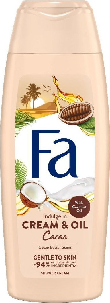 Fa Fa Cream & Oil Cacao kremowy żel pod prysznic o zapachu masła kakaowego 400ml 1