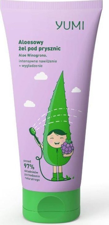 Yumi Aloe Winogrono aloesowy żel pod prysznic 200ml 1