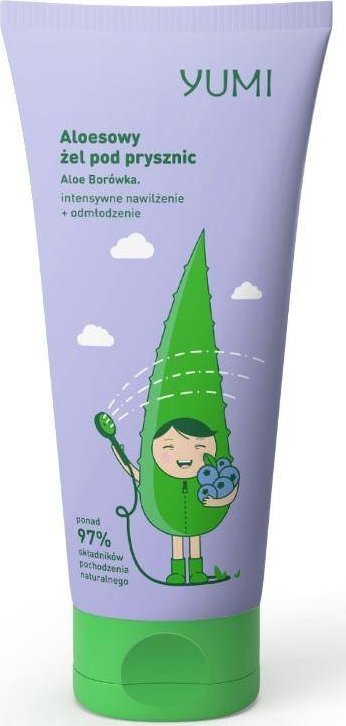 Yumi Aloe Borówka aloesowy żel pod prysznic 200ml 1