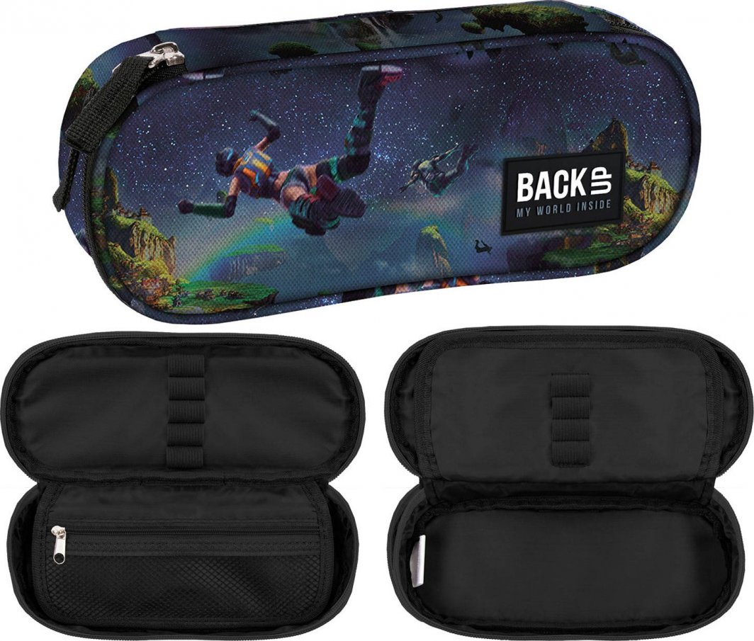 Piórnik Derform Piórnik owalny BACKUP 5 model A40 galaktyka DERFORM 1