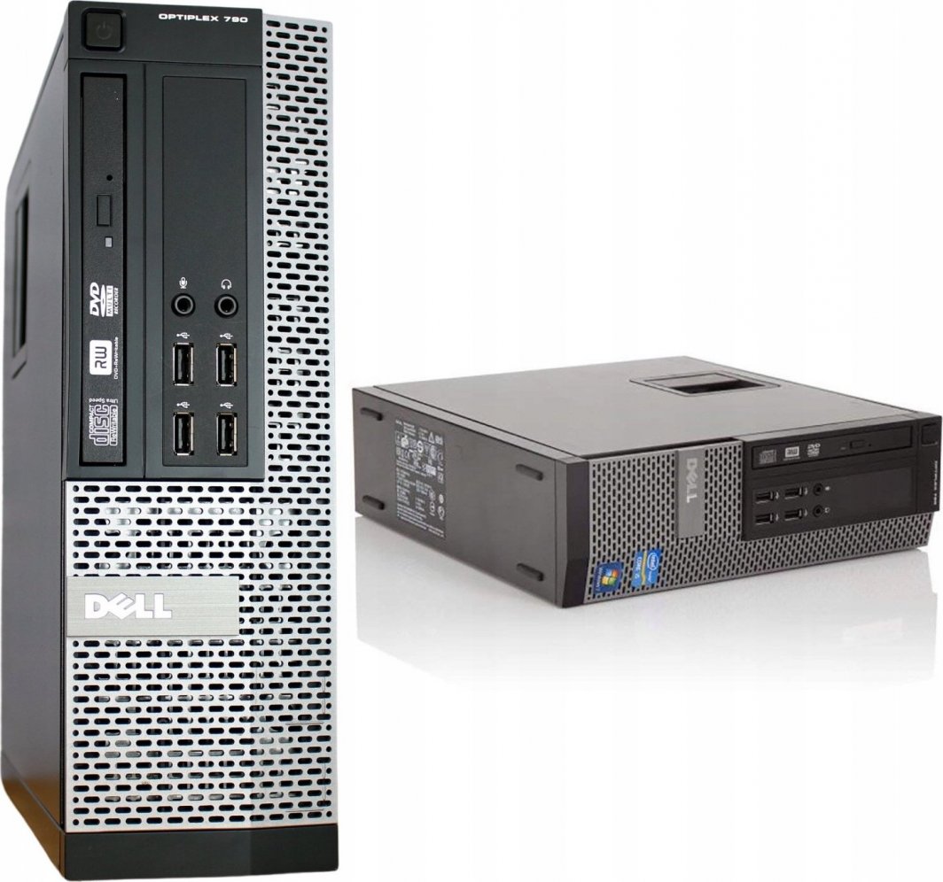 Komputer Dell Optiplex 790 Sff Intel Core i7 8GB DDR3 512GB SSD DVD Windows 10 Pro 1