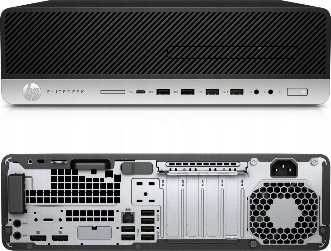 Komputer HP Elitedesk 800 G3 Sff Intel Core i5 8GB DDR4 256GB SSD DVD Windows 10 Pro 1