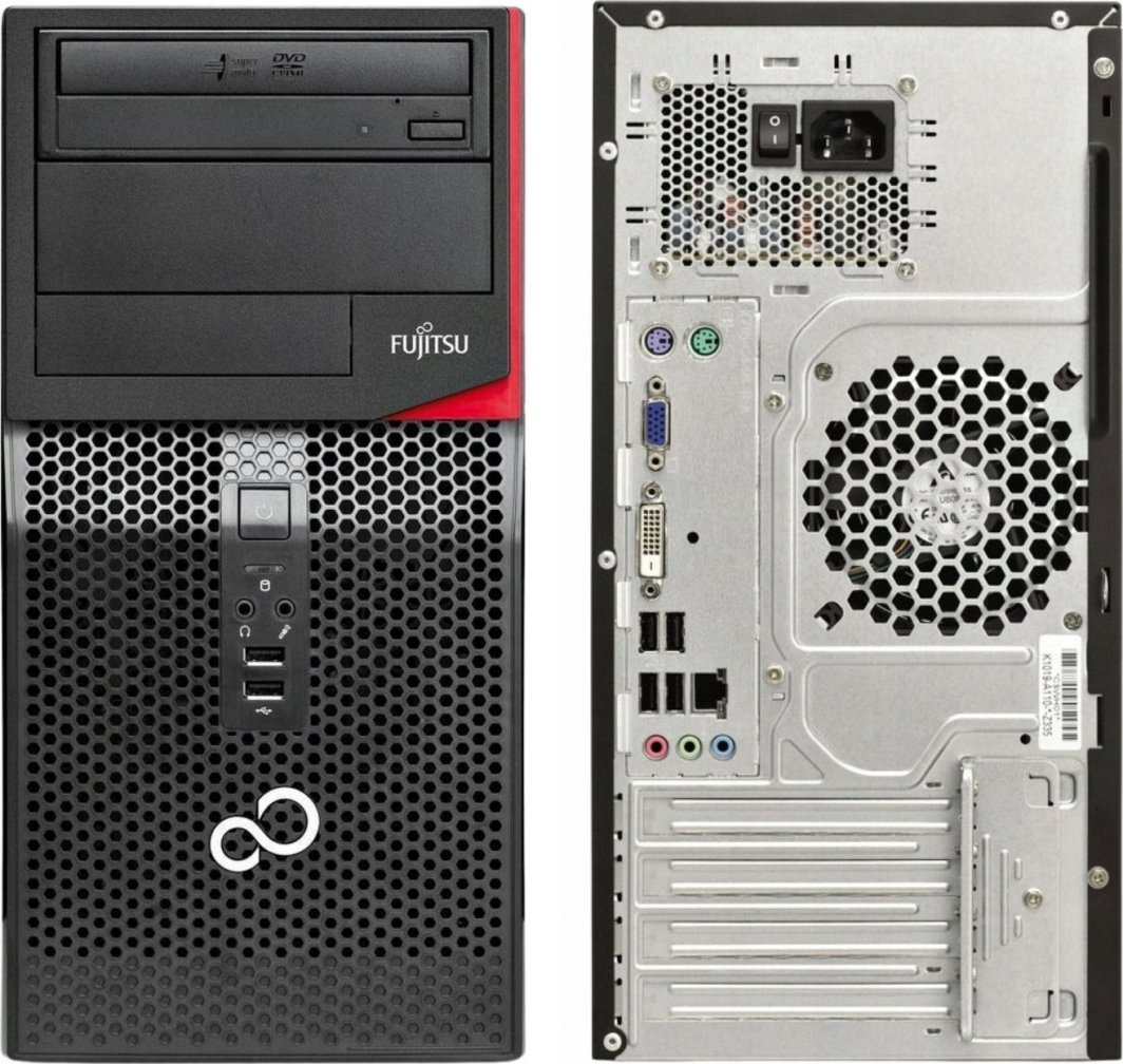 Komputer Fujitsu Esprimo P420 Tower Intel Core i7 8GB DDR3 256GB SSD DVD Windows 10 Pro 1