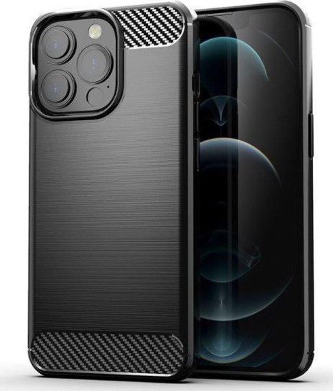 Vega ETUI CARBON BACK CASE XIAOMI OPPO A16 4G / A16S / 154S CZARNA NAKŁADKA ETUI PLECKI> 1