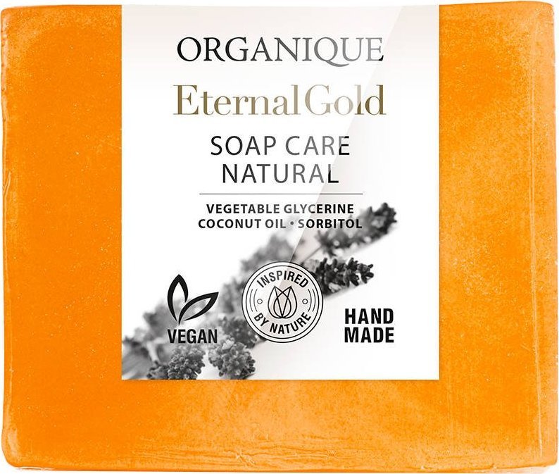 Organique ORGANIQUE Mydło naturalnie pielęgnujące Eternal Gold 100g 1