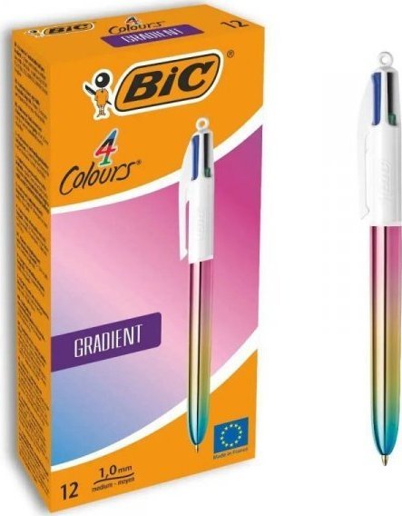 Bic Pióro Bic Gradient 0,32 mm Wielokolorowy (12 Sztuk) 1