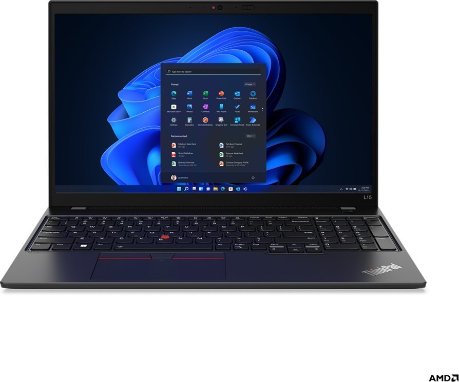 Laptop Lenovo Lenovo ThinkPad L15 AMD G3 15.6" R5-5675U  16/512GB SSD FHD W10P 1