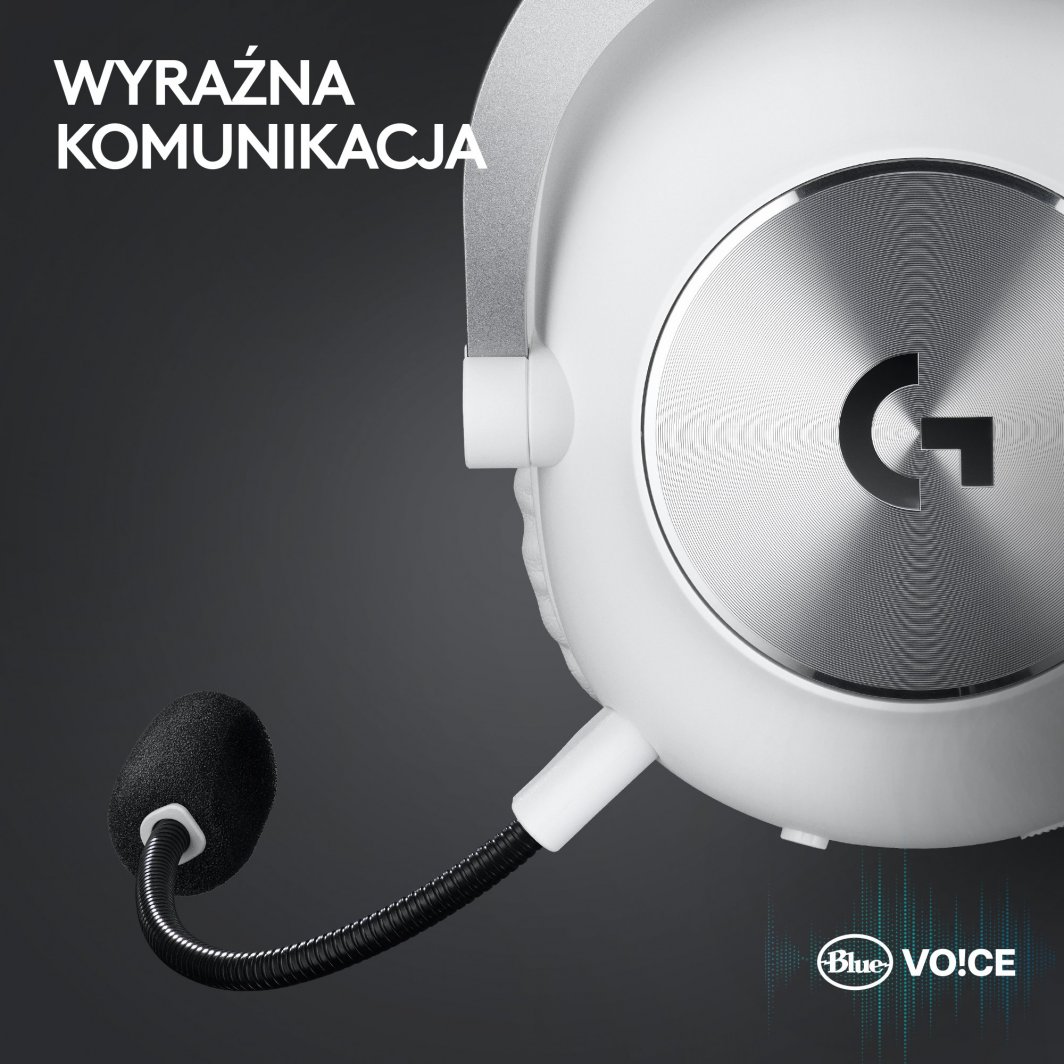 【故障】Logitech PRO X2 LIGHTSPEED ホワイト Rozetka.pl | Słuchawki Logitech G Pro X 2 Lightspeed