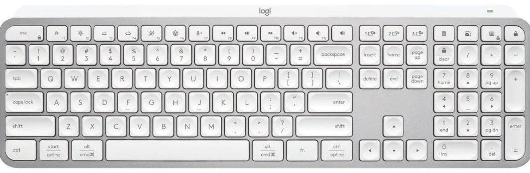 Klawiatura Logitech MX Keys S Grey US (920-011588) 1