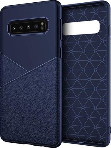 Vega ETUI BIZZY SAMSUNG S10 NIEBIESKI NAKŁADKA ETUI PLECKI> 1