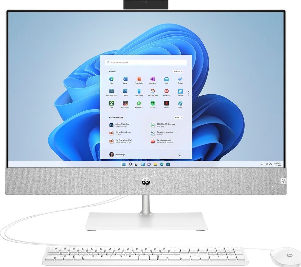 Komputer HP AiO HP Pavilion 27 Ryzen 7 5700U 16GB 1TB SSD Win11 1
