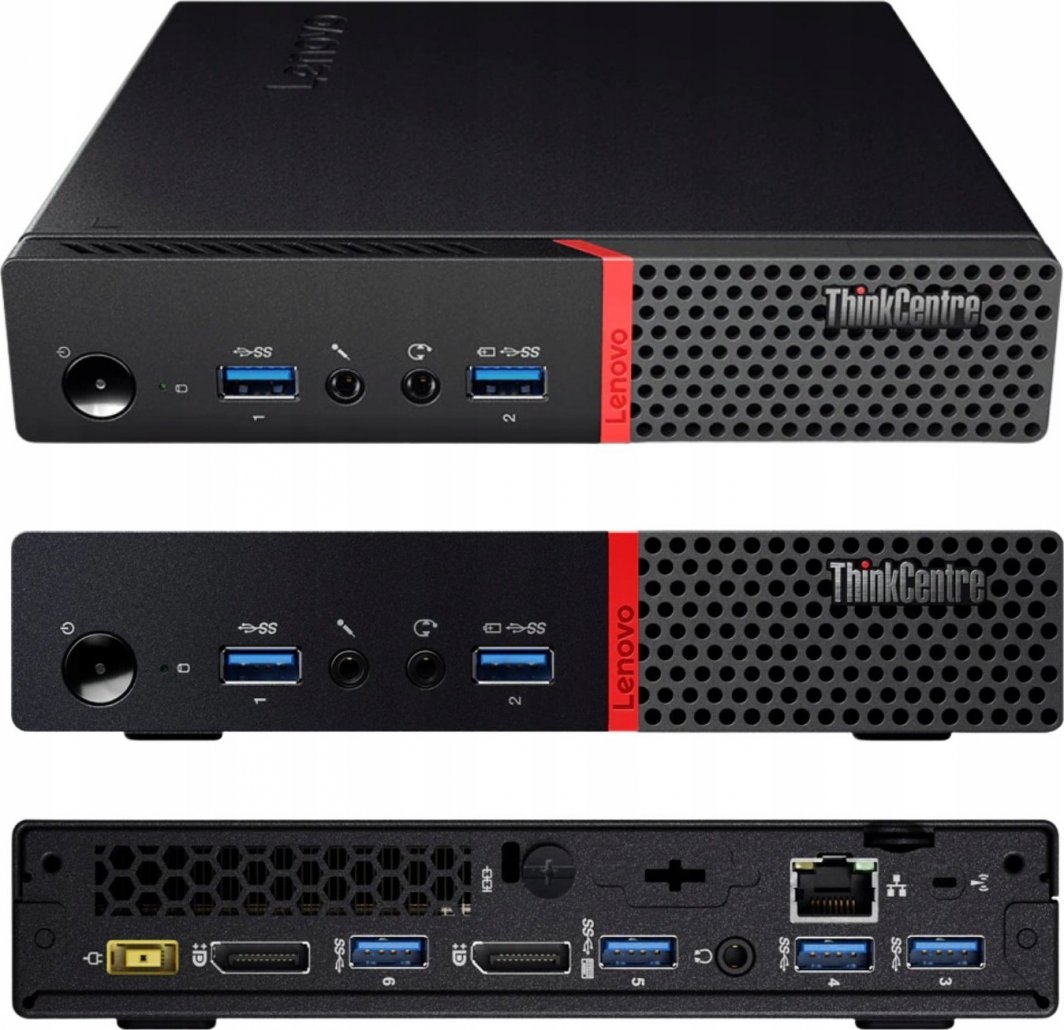 Komputer Lenovo Thinkcentre M700 Tiny Intel Core i5 16GB DDR4 256GB SSD Windows 10 Pro 1