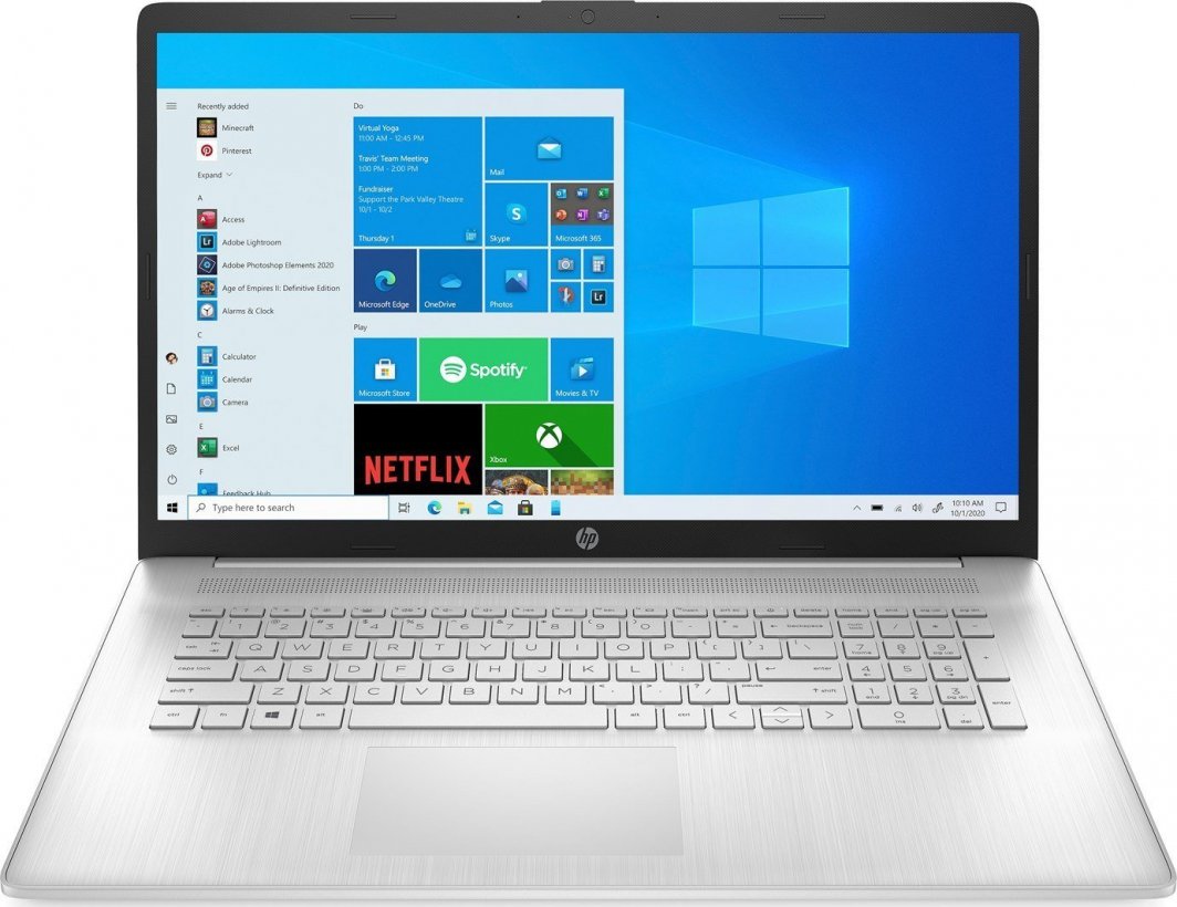Laptop HP HP 17-CN0058CL i5-1135G7 17.3" FHD AG 8GB SSD256 BT BLKB FPR INT Win11 Silver (REPACK) Y 1