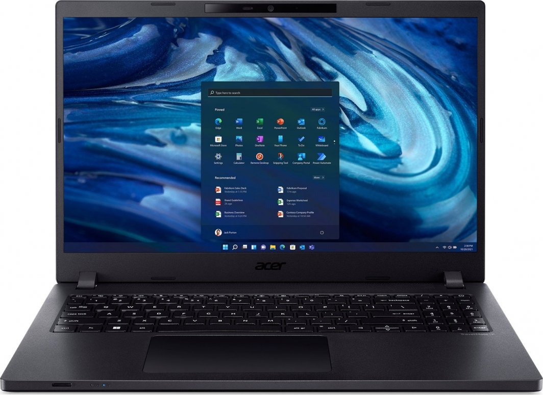Laptop Acer Acer TravelMate P2 TMP215-54-50A8 i5-1235U Notebook 39,6 cm (15.6") Full HD Intel Core i5 8 GB DDR4-SDRAM 256 GB SSD Wi-Fi 6 (802.11ax) Windows 11 Pro Czarny 1