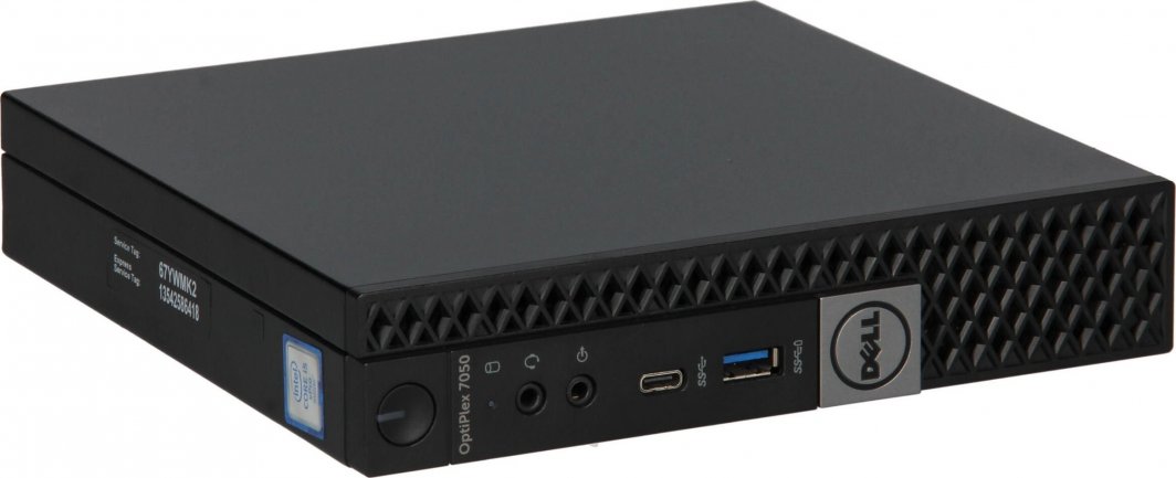 Komputer Dell Komputer Dell Optiplex 7050 mUSFF i5-6500T 8 GB 240 SSD W10Pro A- 1