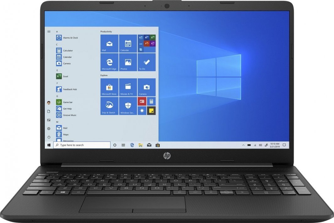 Laptop HP HP 15 FHD Intel Pentium Gold 7505 4/256GB SSD W10 1