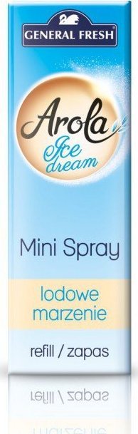 General Fresh General Fresh Arola Zapas Do Odświeżacza Powietrza Mini Spray Lodowe Marzenie 15ML 1