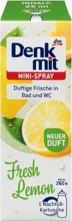 dm-drogerie markt Denkmit Odświeżacz Powietrza Spray Uzupełniacz Fresh Lemon 25 ml 1