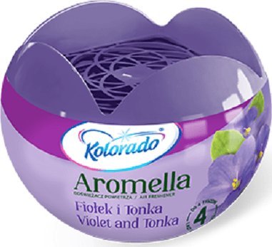 Kolorado Kolorado Aromella Violet & Tonka Odświeżacz Powietrza Żel 150G 1