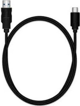 Kabel USB MediaRange USB-C - USB-C 1.2 m Czarny (MRCS214) 1