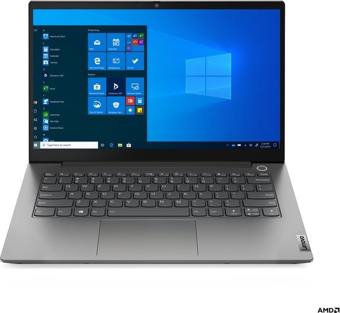 Laptop Lenovo Lenovo ThinkBook 14 5500U Notebook 35,6 cm (14") Full HD AMD Ryzen 5 8 GB DDR4-SDRAM 256 GB SSD Wi-Fi 6 (802.11ax) Windows 11 Pro Szary 1