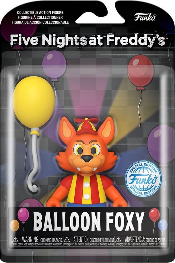 Fnaf Security Breach Balloon Foxy Figurka Funko Figurka 4503