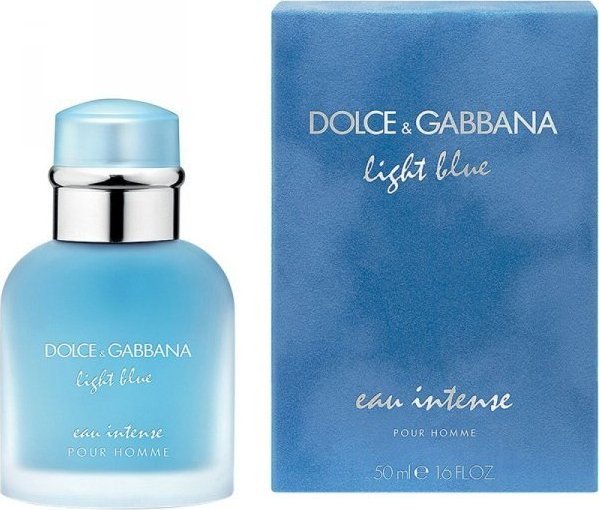 Dolce & Gabbana Perfumy Męskie Dolce & Gabbana   EDP Light Blue Eau Intense Pour Homme 50 ml 1