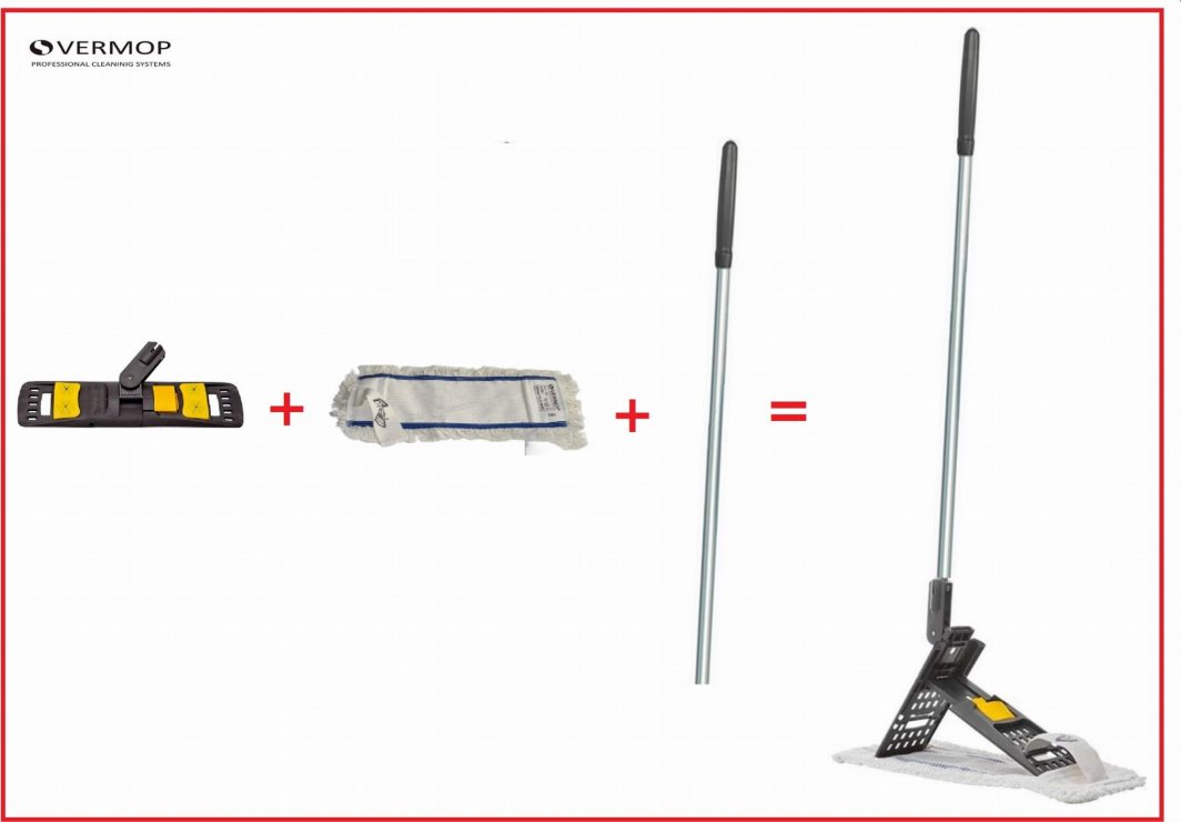 Mop Vermop VERMOP SPRINT PLUS Zestaw Do Mycia Podłóg 50 cm 1