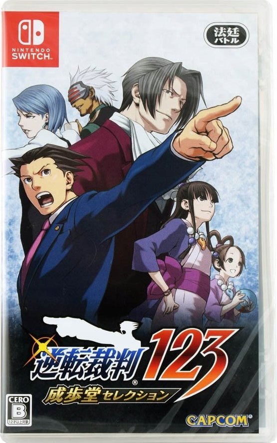 Gra Nintendo Switch Phoenix Wright Trilogy 1