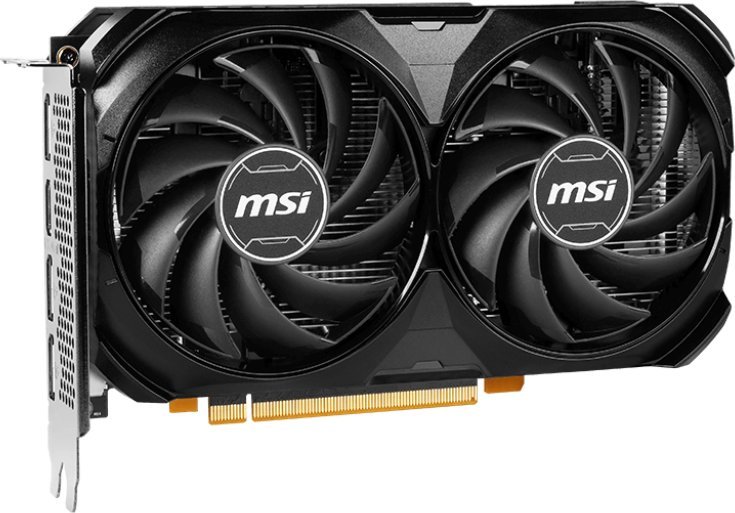 MSI GeForce RTX 4060 Ventus 2X Black OC 8GB GDDR6 - Karta