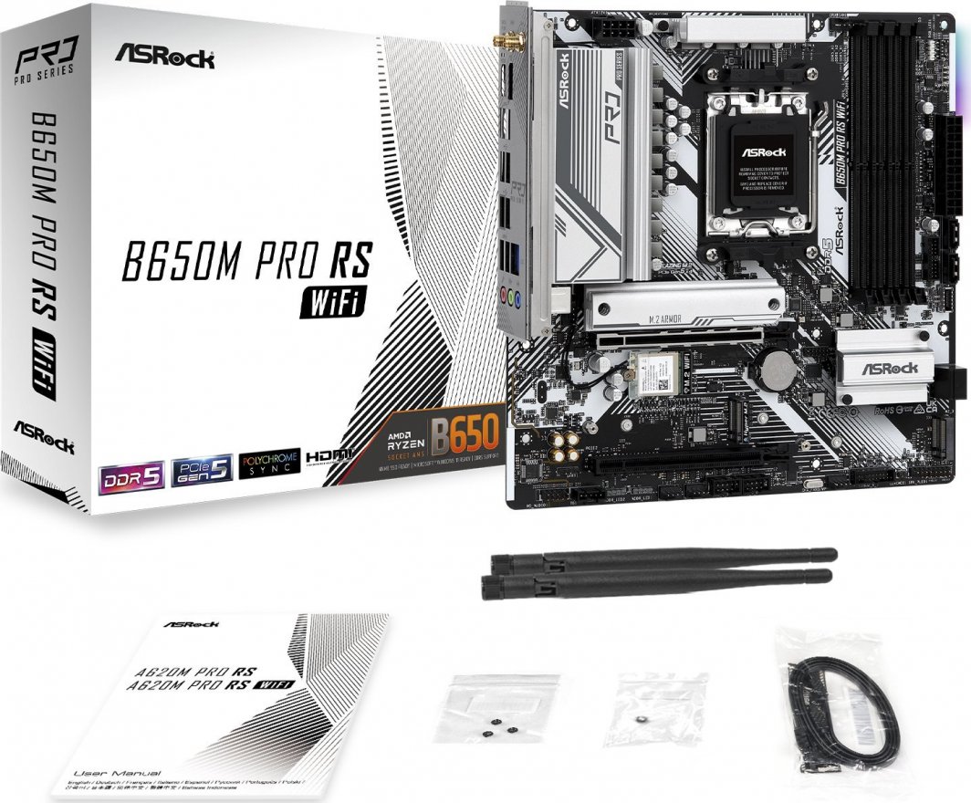 ASRock B650M PRO RS WIFI - Płyta główna - Morele.net