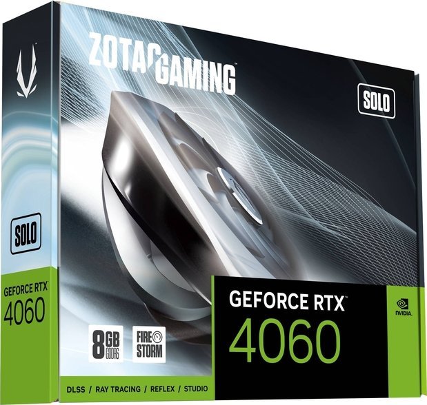 Zotac Gaming GeForce RTX 4060 Solo 8GB GDDR6 (ZT-D40600G-10L