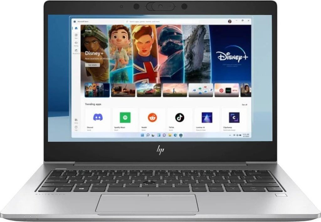Laptop HP Elitebook 830 G5 i5-8250U 8GB 256GB SSD 13" FHD IPS Ultrabook Windows 11 Pro 1