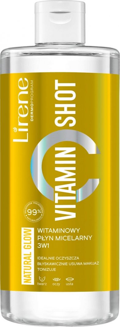 Lirene LIRENE_Vitamin Shot witaminowy płyn micelarny 3w1 Natural Glow 400ml 1