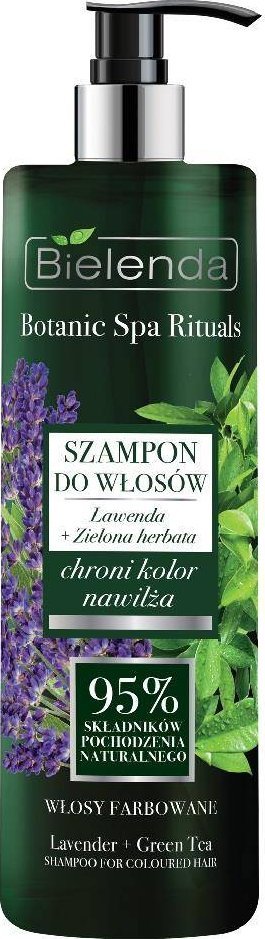 Bielenda BIELENDA_Botanic Spa Rituals szampon do włosów farbowanych Lawenda &amp; Zielona Herbata 400ml 1