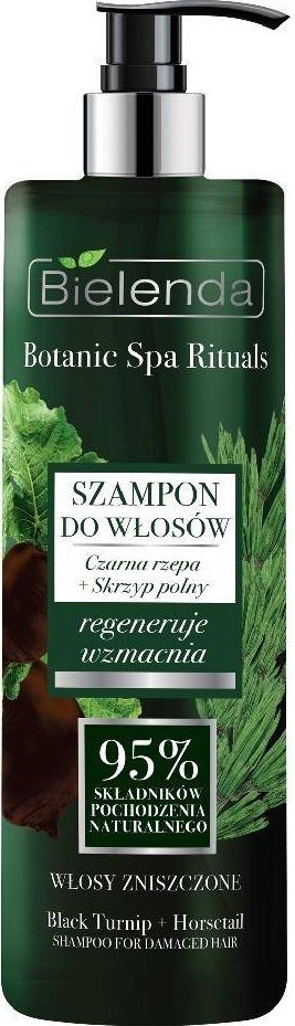 Bielenda BIELENDA_Botanic Spa Rituals szampon do włosów zniszczonych Czarna Rzepa &amp; Skrzyp Polny 400ml 1