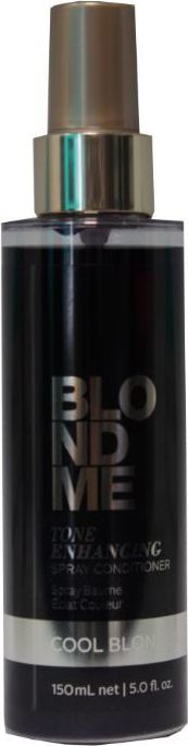 Schwarzkopf BLONDME - Tone Enhancing Odżywka nablyszczająca w sprayu COOL BLONDES 150 ml 1
