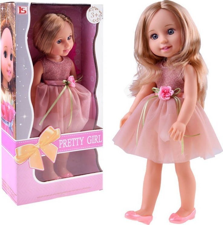 Jokomisiada Lalka w sukience koktajlowej 36cm laleczka ZA4429 1