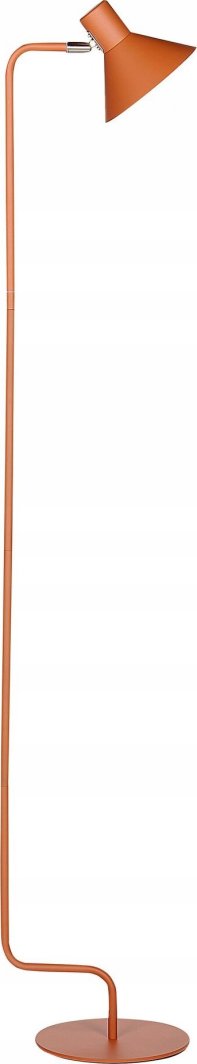 Lampa podłogowa Beliani Lampa podłogowa regulowana metalowa pomarańczowa RIMAVA 1