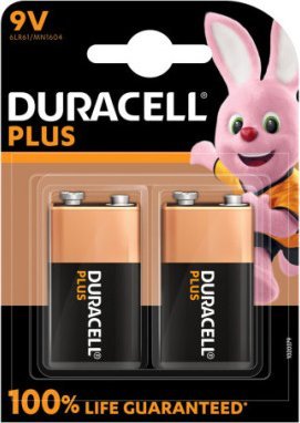Duracell Duracell Batterie Plus NEW -9V (MN1604/6LR61) 2St. 1