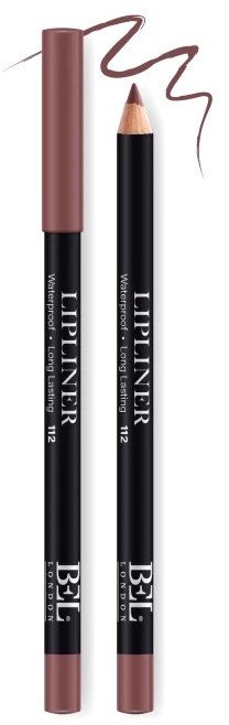 Bel London Bel London, BEL London, Hydrogenated Vegetable Oil, Waterproof, Contour, Lip Liner, 112, Brown, 0.78 g For Women 1