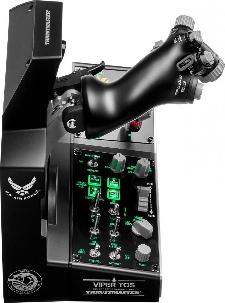 新品 Thrustmaster Viper TQS Mission Pack Thrustmaster Viper TQS Mission Pack dla PC, Metalowy Blok
