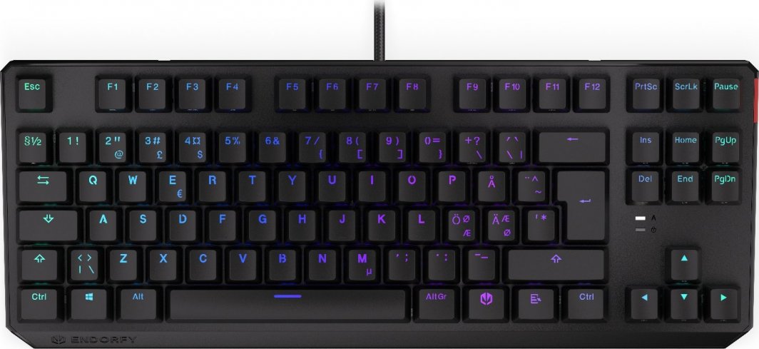 Klawiatura Endorfy Thock TKL Kailh Red (EY5B004) 1
