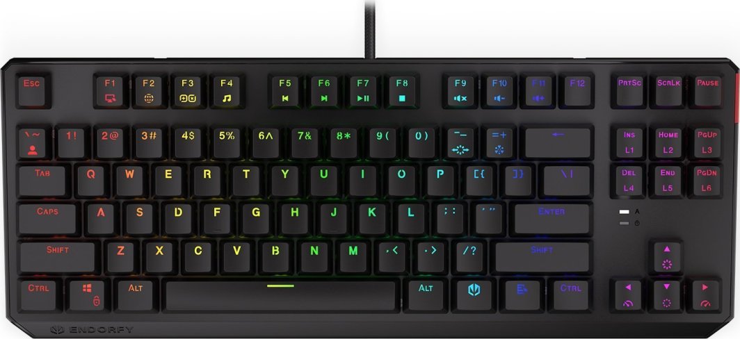 Klawiatura Endorfy Thock TKL Kailh Red (EY5E004) 1